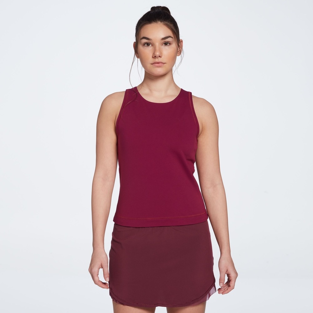 Calia Womens essentials fitness tank size S, Berry